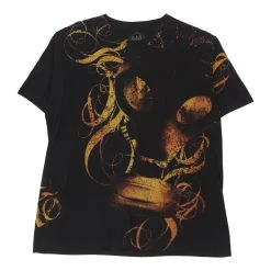 Vintage Unbranded T-Shirt - Large Black Cotton