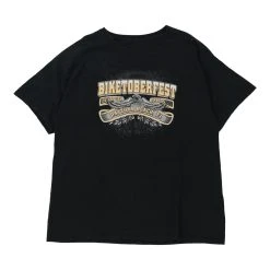 Pre-Loved Biketoberfest Fest 2016 Unbranded T-Shirt - Medium Black Cotton