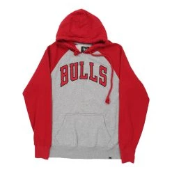 Vintage Chicago Bulls Unbranded Hoodie - Large Grey Cotton