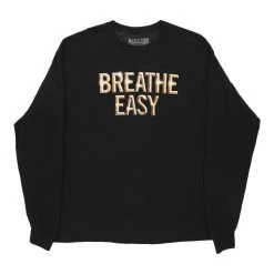 Vintage Paradise Square Unbranded Sweatshirt - XL Black Cotton Blend