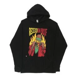 Vintage Unbranded Hoodie - Medium Black Cotton -Vintage Shop Carmen Womens 03.02.23291