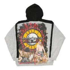 Vintage Guns N. Roses Unbranded Hoodie - Large Grey Cotton Blend -Vintage Shop Daisy Mixed jumpers 17.02.23182