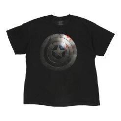 Vintage Captain America Unbranded T-Shirt - XL Black Cotton
