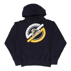 Vintage Saddle Brook Falcons Unbranded Hoodie - Small Black Cotton