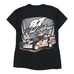 Vintage Paul Gilardi #87 Unbranded T-Shirt - Small Black Cotton