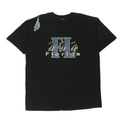 Vintage Florida Unbranded T-Shirt - 2XL Black Cotton