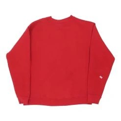 Vintage Detroit Red Wings Unbranded Sweatshirt - Medium Red Cotton -Vintage Shop Debbie mens jumpers T shirts 23.02.23271