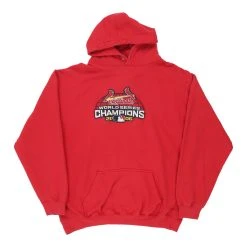Vintage St. Louis Cardinals 2006 Unbranded Hoodie - XL Red Cotton