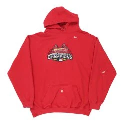 Vintage St. Louis Cardinals 2006 Unbranded Hoodie - XL Red Cotton -Vintage Shop Debbie mixed mens tops 24.02.23372