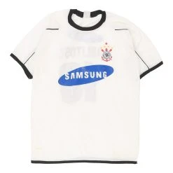 Vintage Unbranded Football Shirt - Large White Polyester