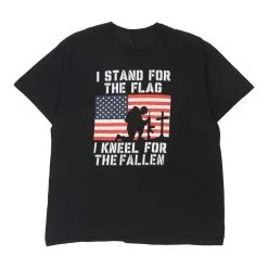 Vintage USA Unbranded T-Shirt - XL Black Cotton