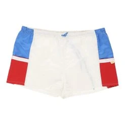 Front Page 52 Vintage Unbranded Sport Shorts - Xx-Large White Polyester