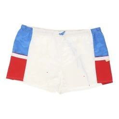 Vintage Unbranded Sport Shorts - Xx-Large White Polyester -Vintage Shop Ele mens shorts 20.7.22122