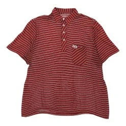 Vintage Unbranded Polo Shirt - 2XL Red Cotton