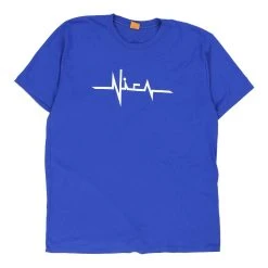 Vintage Unbranded T-Shirt - XL Blue Cotton