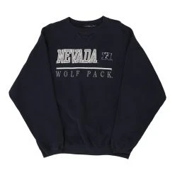 Vintage Nevada Wolf Pack Unbranded Sweatshirt - 2XL Black Cotton Blend