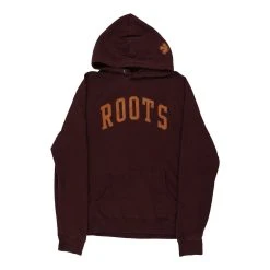 Vintage Unbranded Sweatshirt - Medium Burgundy Cotton