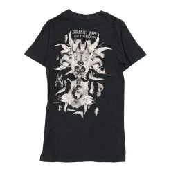 Vintage Bring Me The Horizon Unbranded T-Shirt - XS Black Cotton