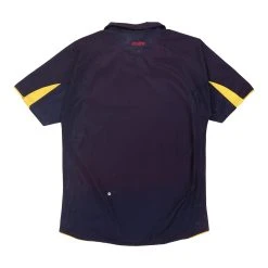 Vintage Unbranded Football Shirt - Large Blue Polyester -Vintage Shop LOZLO FOOTY518