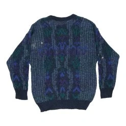 Vintage Unbranded Jumper - Small Blue Cotton -Vintage Shop Laurel Womens 19.12.22121