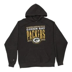 Vintage Green Bay Packers Unbranded Hoodie - 2XL Black Cotton -Vintage Shop Laurel mixed stuff 09.01.23260