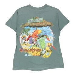 Vintage Unbranded T-Shirt - Medium Green Cotton