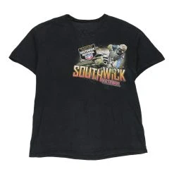 Pre-Loved Southwick National Unbranded T-Shirt - Large Black Cotton