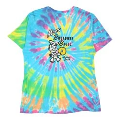 Vintage Moes Broadway Bagel Unbranded T-Shirt - Large Multicoloured Cotton