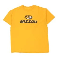 Vintage Mizzou Tigers Unbranded T-Shirt - XL Yellow Cotton -Vintage Shop brooke mix mens 27.02.23176