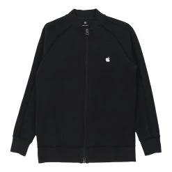 Vintage Apple Unbranded Fleece - XS Black Polyester