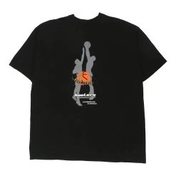 Vintage Unbranded T-Shirt - 2XL Black Cotton