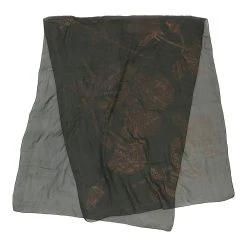 Vintage Unbranded Scarf - No Size Khaki Cotton