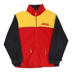 Vintage DHL Unbranded Fleece - Large Block Colour Polyester