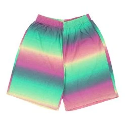 Front Page 50 Vintage Unbranded Sport Shorts - X-Large Multicoloured Cotton