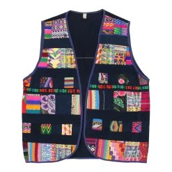 Vintage Unbranded Vest - Medium Multicoloured Cotton
